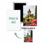 Magnet metalic personalizabil