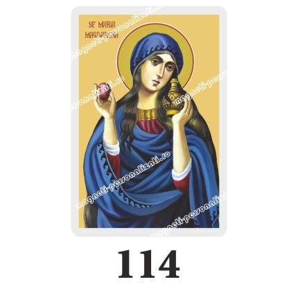 Set 100 Iconite Plastifiate, 114, Sfanta Maria Magdalena