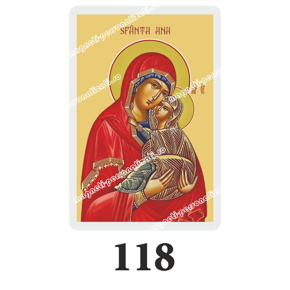 118 Set 100 Iconite Plastifiate, 118, Sfanta Ana