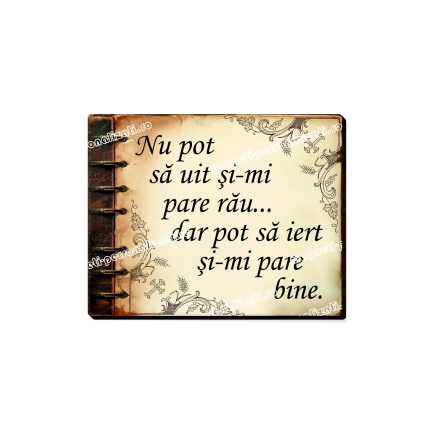 Set 20 magneti din lemn cu mesaje