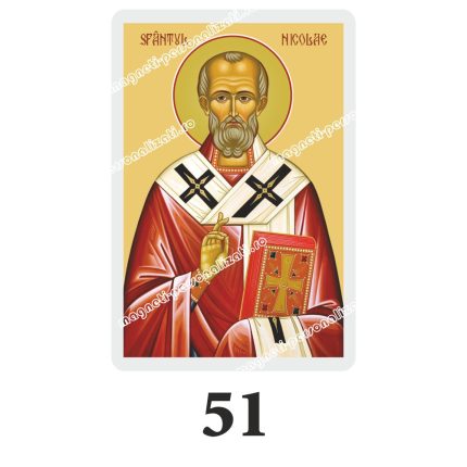 Set 100 Iconite Plastifiate,51, Sfantul Nicolae