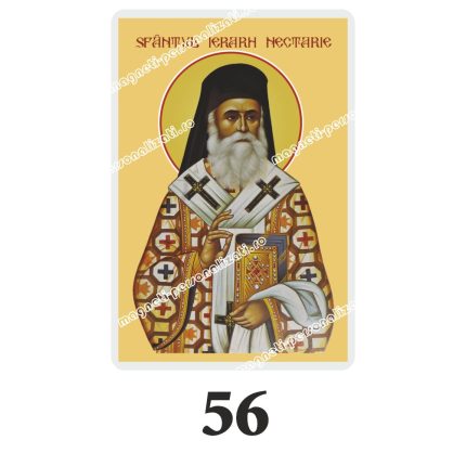 Set 100 Iconite Plastifiate, 56, Sfantul Nectarie
