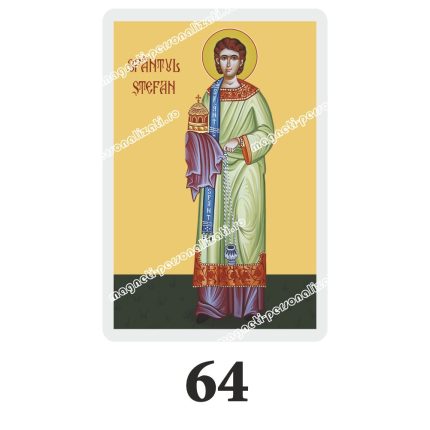 Set 100 Iconite Plastifiate, 64, Sfantul Stefan