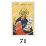 Set 100 Iconite Plastifiate, 71, Sfantul David
